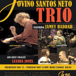 Jovino Santos Neto trio- May 13 and 14 @ Jazz Bistro